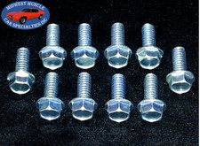 Ford Lincoln Mercury Body Fender Frame Factory Correct 1/4-20 Bolt Bolts 10pc N picture