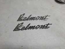 NOS 1969-1971 Holden HG HT Belmont B-Pillar Emblems Pair OEM 7435747 picture