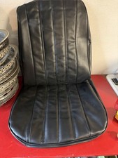 1966 Chevrolet Chevelle Bucket Seat Cover Black For One Seat New picture