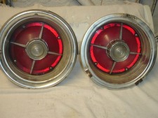 Two 1963 Ford Galaxie 500 Tail Light  Bucket & Lens Assembly Vintage  SAE-R-63FD picture
