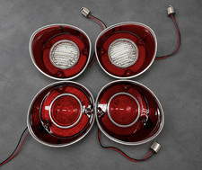 1972 Chevy Chevelle LED Tail Light Back up light with Trim 4PCS LH RH picture