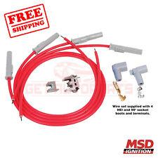 MSD Spark Plug Wire Set for Oldsmobile Starfire 1976-1980 picture
