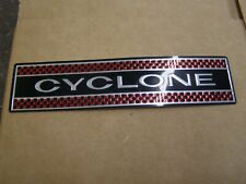 NOS OEM Ford 1969 Mercury Cyclone Grille Emblem Foil Insert Ornament picture