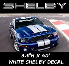 SHELBY Ford Mustang GT Windshield Vinyl Decal Sticker Muscle Car USDM Logo   317 picture