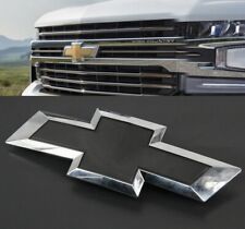 2019-2021 Chevrolet Silverado 1500 Bowtie Front Grille Emblem Badge chrome black picture