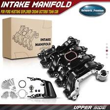 New Intake Manifold w/ Thermostat Gaskets O-Ring for Ford Lincoln Mercury 4.6L picture