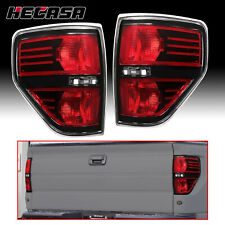 For Ford F150 F-150 09-14 Raptor Black Pickup Tail Lights Brake Lamps LH+RH picture