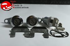 67-69 Mustang Ford Ignition & Door Lock Cylinder Keys Set Kit picture