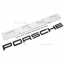 Gloss Black Porsche Letters Rear Badge Emblem Look Deck lid 991-559-235-91 picture