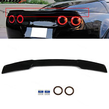 Glossy Black Trunk Wing Spoiler Fits 2005-2013 Chevrolet Corvette C6 H Style picture