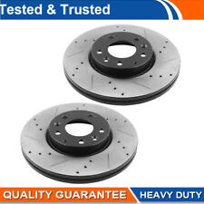 Set of 2 Front Disc Brake Rotors for Ford Fusion Mazda 6 Lincoln MKZ Zephyr V6 picture
