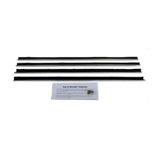 Window Sweeps Weatherstrip for 1970-78 AMC Gremlin Black Left Right 4 pieces picture