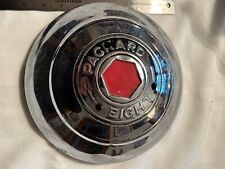1930” Vintage Packard Eight Wheel Cover Hubcap Good Condition Good Shine 2 Holes picture