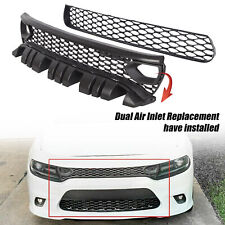 For 2015-21 DODGE CHARGER RT SCAT PACK SRT STYLE Front Upper + Lower Grille Kit picture