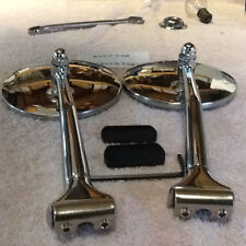 NEW SET OF RIGHT AND LEFT LONG ARM VINTAGE STYLE SIDE VIEW MIRRORS / CAR TRUCK  picture