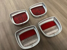 1973-1977 Chevrolet El Camino Tail Light Back Up Lamp Lens Set of 4 picture