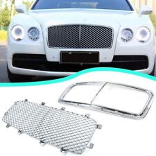 For 2013-2019 Bentley Flying Spur Front Radiator Chrome Grille Grill Mesh Bumper picture