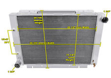 Kool Champion 4 Row All Aluminum Radiator for 1960 1961 1962 1963 Ford Galaxie picture