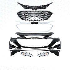 Front Bumper Cover w/ Grill Grille Fog Light For Chevy Chevrolet Malibu 2019-23 picture