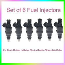 6x Fuel Injectors For Buick Riviera LeSabre Electra Reatta Oldsmobile Delta 3.8L picture
