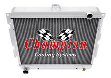 1968 1969 1970 1971 PLYMOUTH GTX 4 Row All Aluminum Champion Radiator DR  picture
