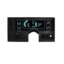 1984-1987 Buick Regal Teal LED Digital  (8) Gauge Cluster With Boost & Clock picture