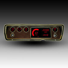 1970-1976 Dodge Duster/Dart (RED LED's) Digital Gauge Panel  DP1805R Made In USA picture