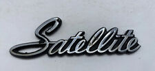 Plymouth Satellite Emblem 90832 Approx 4 3/8