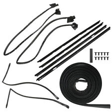 NEW For 81-88 Chevrolet Monte Carlo SS 9Pcs Complete Weatherstripping Kit 128555 picture