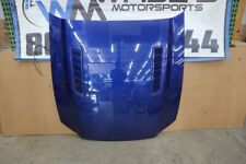 2014 Ford Mustang GT Hood BLUE W/VENTS OEM picture