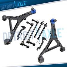 8pc Front Lower Control Arms Tie Rods Sway Bars Kit for Chrysler 300 Charger AWD picture