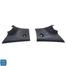 1968-72 Buick Skylark GS Interior Rear Package Tray Corners Pair Black New picture