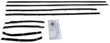 Window Sweeps Felt Kit Weatherstrip for 1967-1968 Mercury Cougar Cyclone Hardtop picture