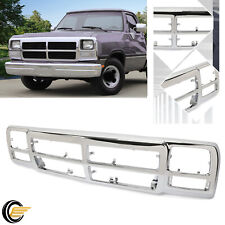 Grille Grill Chrome For Dodge D150 D250 D350 W150 W350 W250 83506568AB 91-93 picture