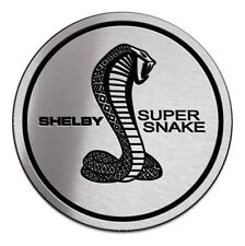 Badge Emblem Ford Shelby Cobra Super Snake Stainless Steel picture