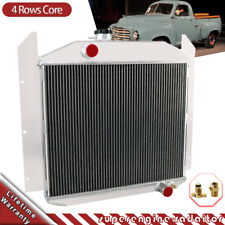 4 Row Radiator Fit 1949-1952 Studebaker Pickup Truck 2R 4.0L 2.8L L6 Chevy V8 picture