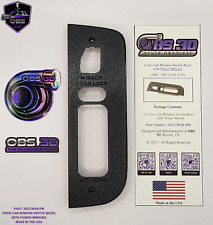 1994-1997 Ford Crew Cab Window Switch Bezel WITH POWER MIRRORS. NEW 3d Printed picture