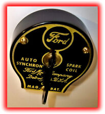 FORD MODEL 'T' COIL BOX SWITCH WITH KEY picture