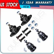 For 1976-1987 Chevrolet Chevette Upper & Lower Ball Joint 4 Pcs Suspension picture