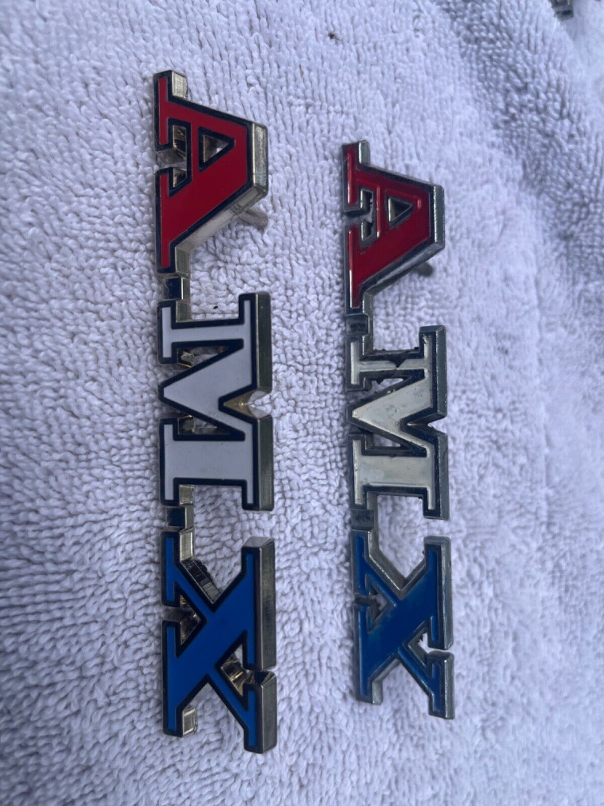 Javelin AMX emblems 71-74 1 new 1 used