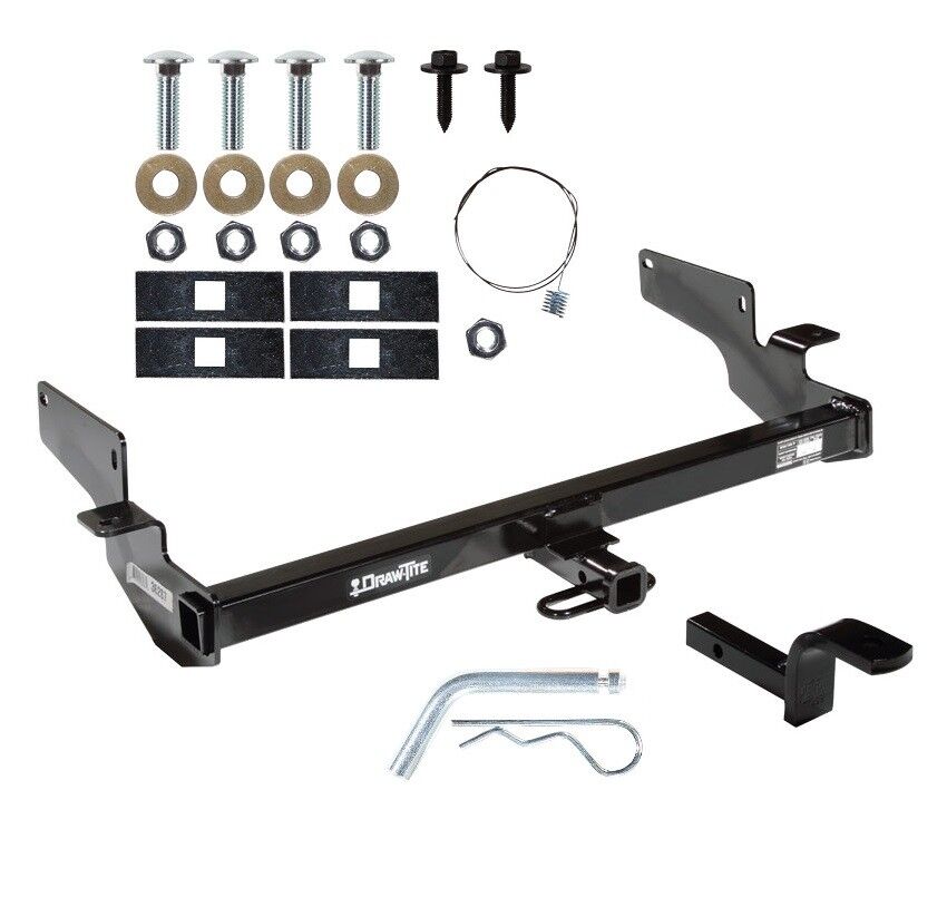 Trailer Tow Hitch For 00-05 Cadillac DeVille 06-11 DTS Receiver w/ Draw Bar Kit