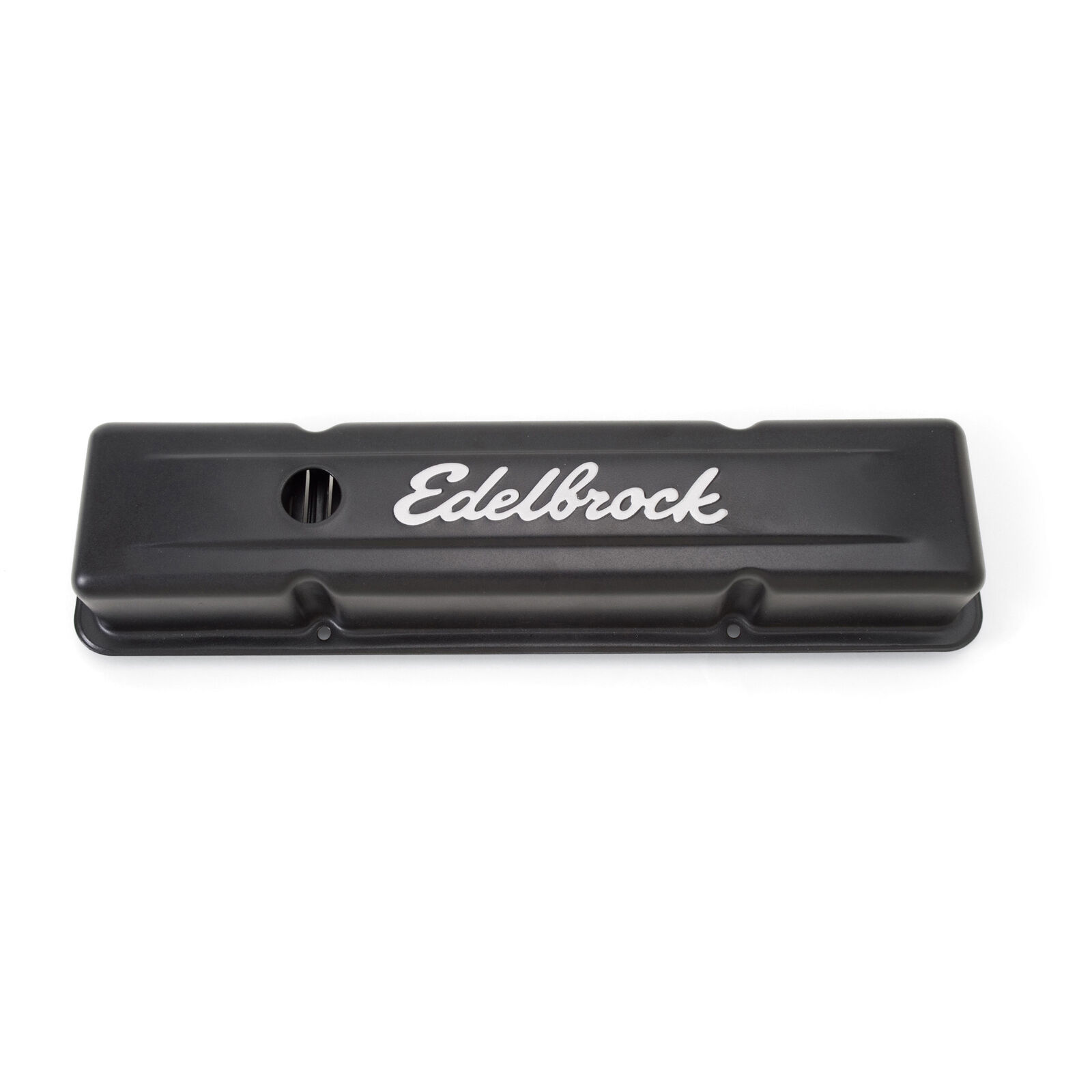 Edelbrock Signature Series Black Valve Covers 4443 Chevy SBC 283 305 350 400