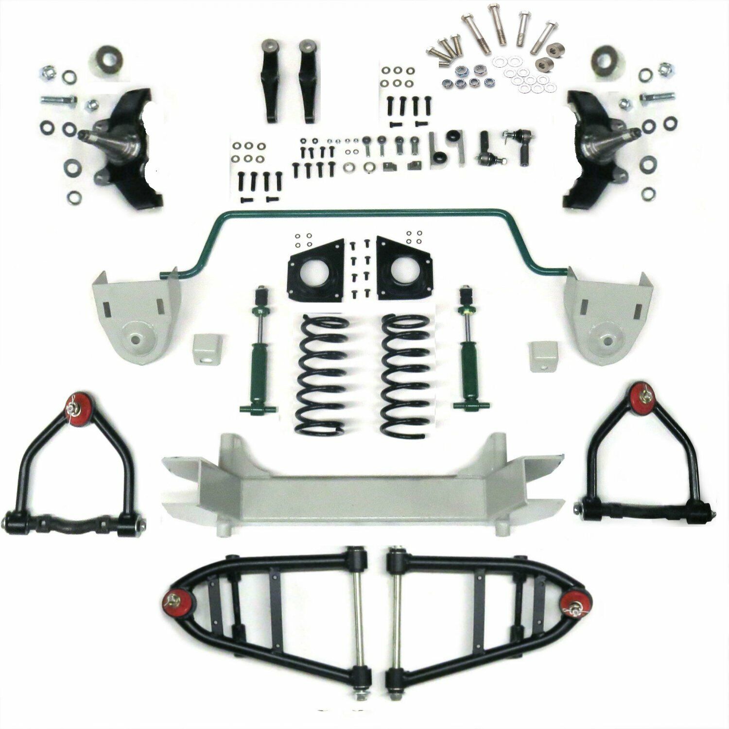 Mustang II 2 IFS Front End kit for 32-47 Studebaker Stage 2 Standard Spindle