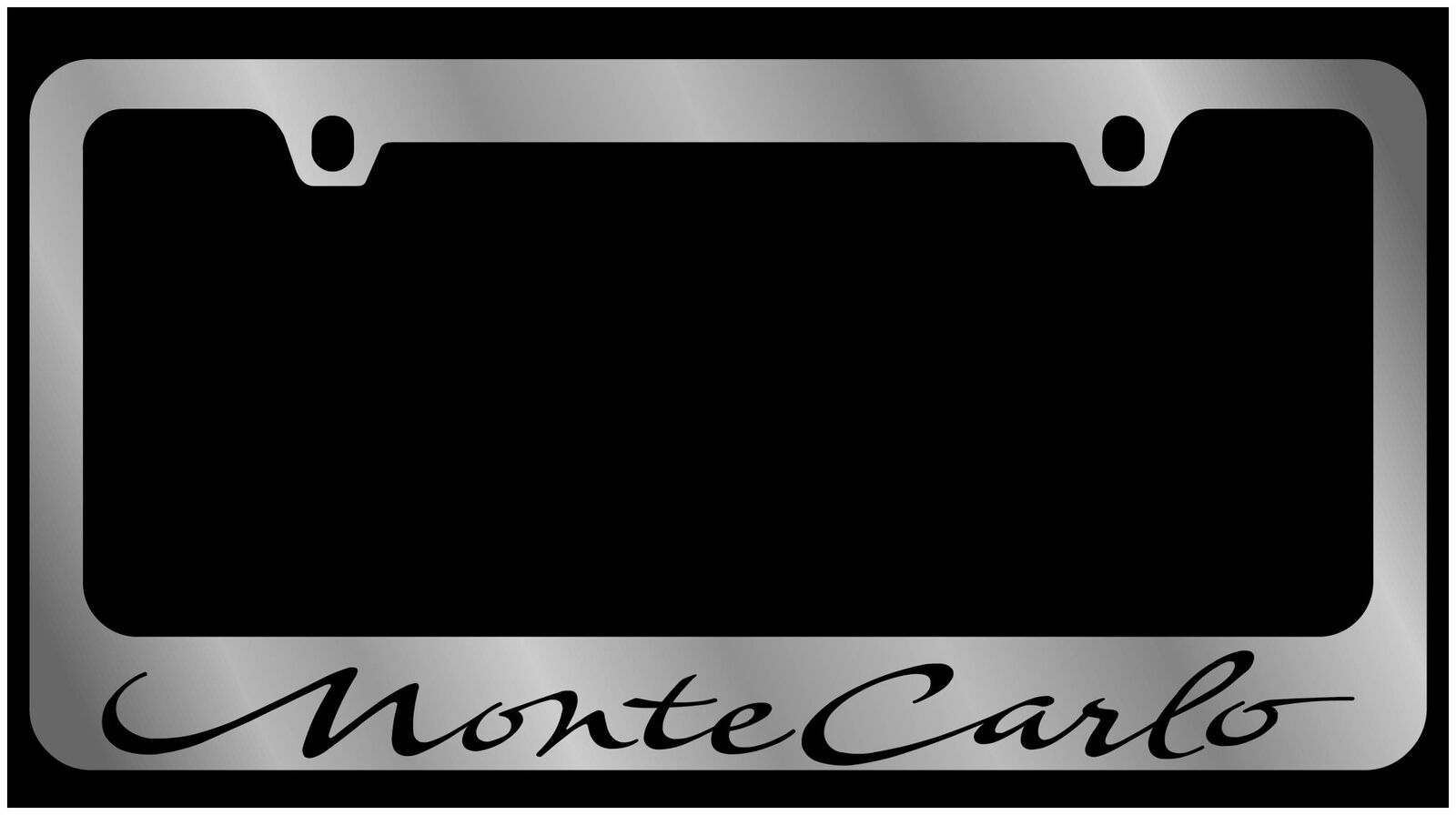 Chevrolet Monte Carlo License Plate Frame (Chrome)