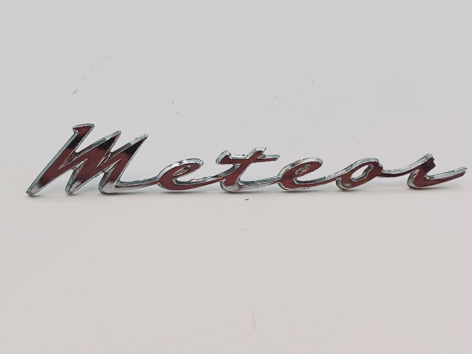 Vintage Mercury Meteor Sedan OEM Front Fender Meteor Script Emblem C3YB-16098-A