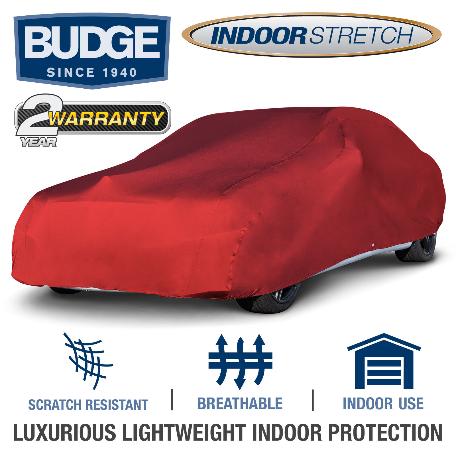 Indoor Stretch Car Cover Fits Pontiac Tempest 1968| UV Protect | Breathable