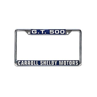 ACC-LPF-GT500 Scott Drake Carroll Shelby Motors G.T. 500 License Plate Frame