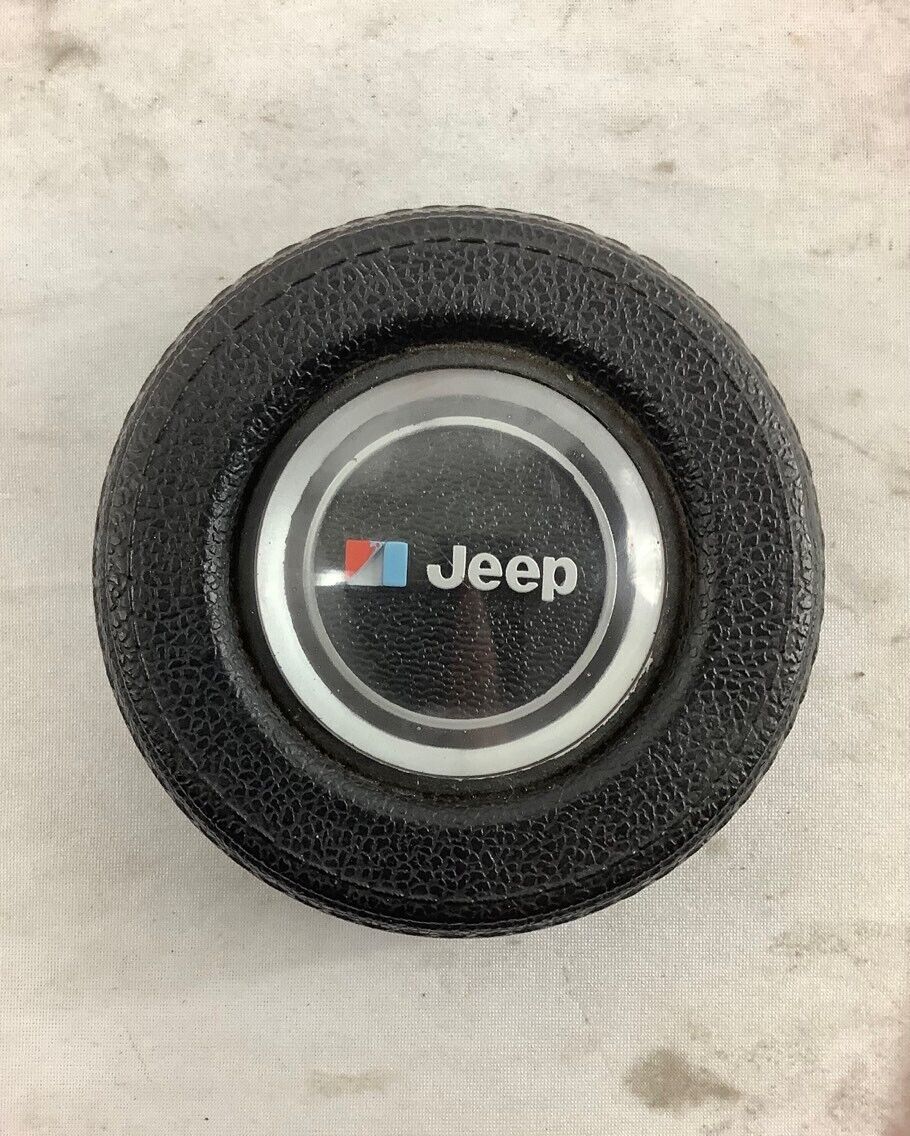 AMC Jeep CJ FSJ Steering Wheel Horn Button OEM Cherokee Wagoneer Scrambler