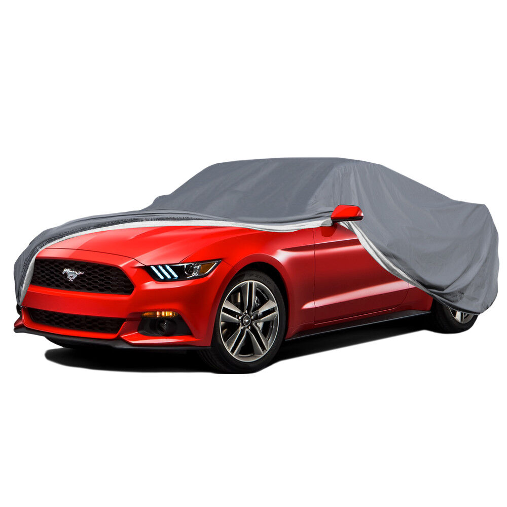 7-Layers Car Cover Aluminum Outdoor Seamless Waterproof Resist XL for BMW Audi
