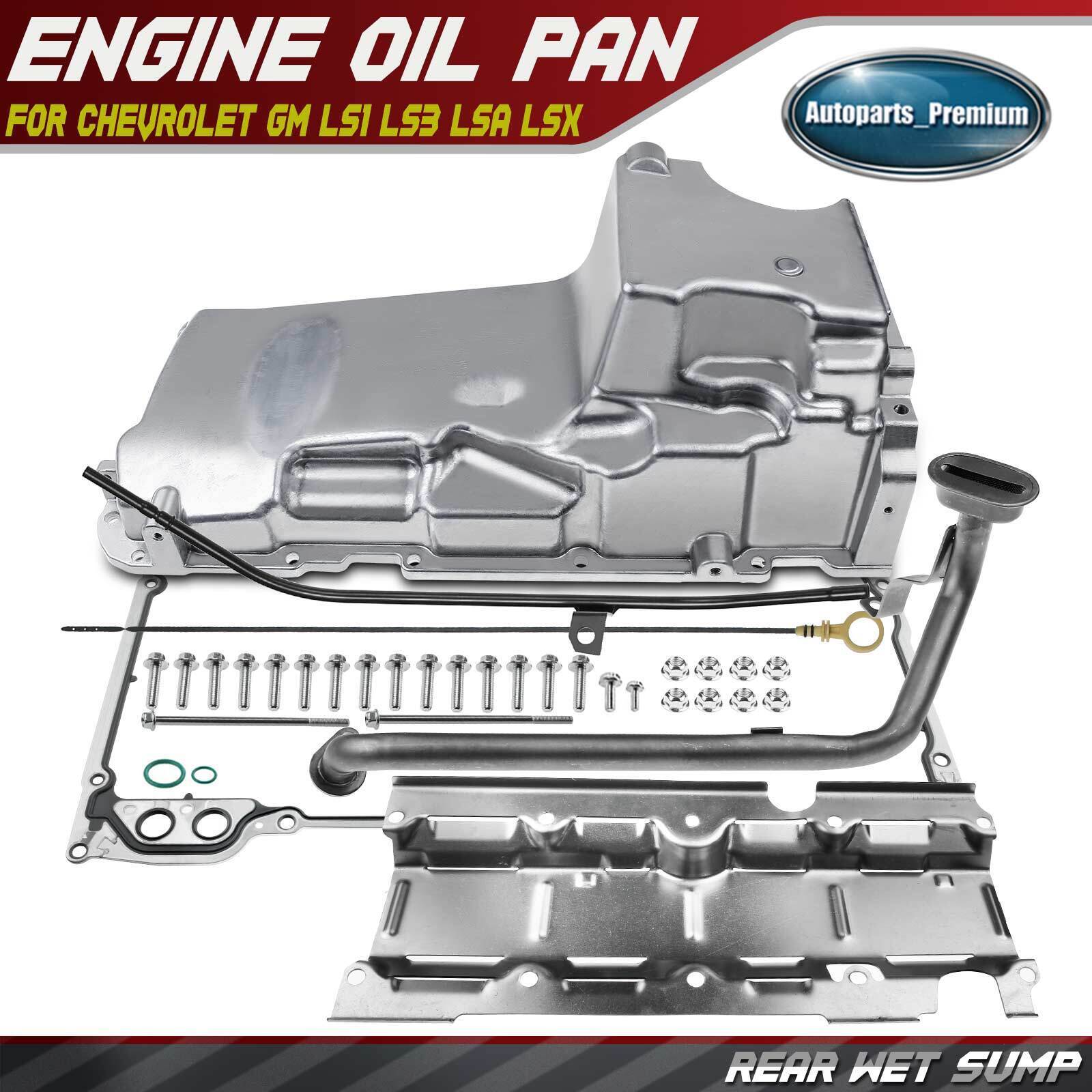 Performance Muscle Car Engine Oil Pan for Chevrolet GM LS1 LS3 LSA LSX 19212593